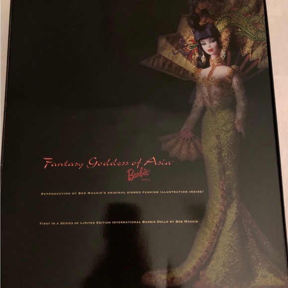 🔥1998 Vintage Bob Mackie Fantasy Goddess of Asia Barbie Limited Edition NRFB🔥 - Picture 15 of 16